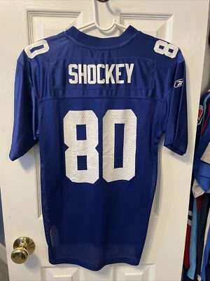 Jeremy Shockey New York Giants Fútbol Reebok Niños Camiseta Azul Talla Grande Foto 1 de 2