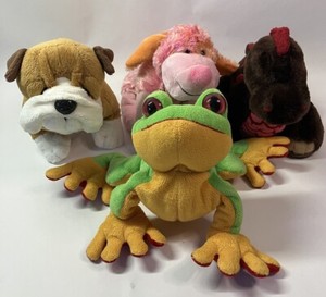 Ganz Webkinz Lot of 4 No Codes Plush Stuffed Animals