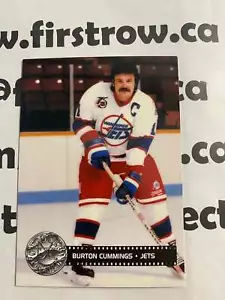 Burton Cummings 1991-92 Pro Set Platinum Celebrity Captain Card # 290 - Picture 1 of 1