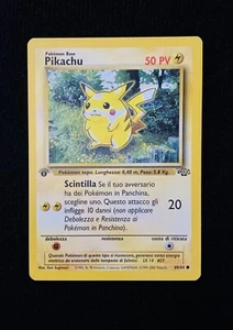 Pikachu 60/64 First Edition Jungle Pokemon Card Near Mint Possible Psa - Picture 1 of 10
