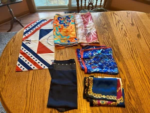 Lot of 6 Womens Scarves Wraps - Picture 1 of 13