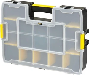 Stanley Sortmaster Pro Tool Organiser Screws Nails Storage Case Box STA194745 - Picture 1 of 8