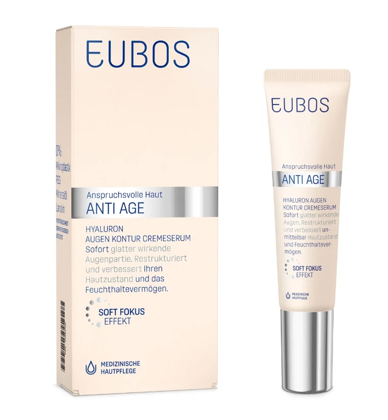 Contorno de ojos Eubos antiedad hialurón, 15 ml Foto 1 de 1