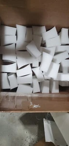 3" X 1" X  2" White/natural Plastic Delrin/Acetal sheet/block, 5 pieces - Picture 1 of 4