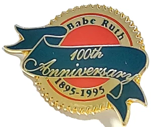 MLB Babe Ruth 100th Anniversary 1895-1995 Lapel Pin - Picture 1 of 3