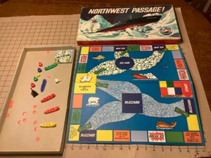 NORTHWEST PASSAGE GAME S.S. MANHATTAN VINTAGE IMPACT COMMUNICATIONS 1969 - Picture 1 of 9