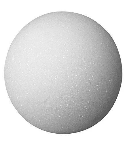 FloraCraft Floba3s Styrofoam Ball Pkg 3 6pc White