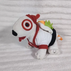 Target Bullseye Hund Plüsch Sushi Kostüm 2016 Halloween Koch Stofftier - Bild 1 von 9