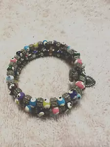 This Bracelet has two Charms and Three layers Expandable Size - Picture 1 of 3