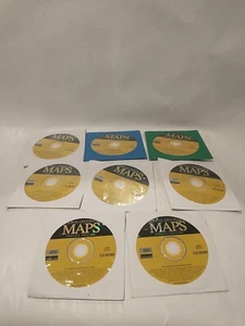 National Geographic MAPS The Complete Collection 8 CD-Rom SET Excellent Conditio - Picture 1 of 5