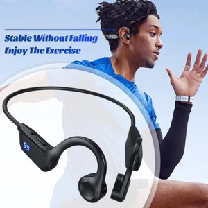 Bone Conduction Open-Ear Bluetooth Sport Kopfhörer, Premium Wireless Over-Ear - Bild 1 von 15