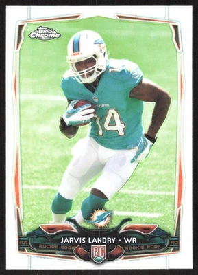 1451I 2014 Topps Chrome #177 Jarvis Landry Refractor - Image 1 of 2
