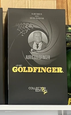 Big Chief Studios 1/6 AURIC GOLDFINGER James Bond Edición Limitada 1/2300 Sin usar, en caja Foto 1 de 4