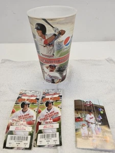 Pawtucket Red Sox Tickets X2 2012 Souvenir Cup Rising Stars 2017 Calendar - Picture 1 of 11