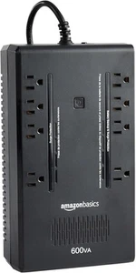 Amazon Basics Standby UPS 600VA 360W Surge Protector Battery Power 8 Outlets - Bild 1 von 6