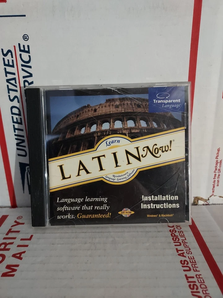 Aprende latín ahora transparente aprendizaje de idiomas programa maestro PC CD-ROM - #162h Foto 1 de 2