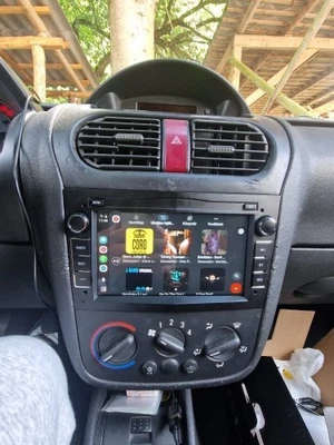 Autoradio Android 12 7" GPS CarPlay WiFi Bluetooth per Opel Astra Corsa Meriva - Immagine 1 di 4