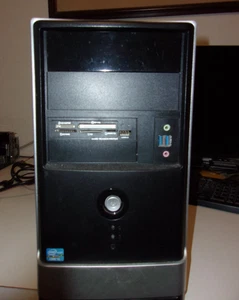 Estuche retro para computadora de escritorio PC mini torre vintage sin marca - Imagen 1 de 4