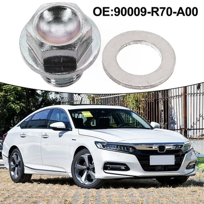 High Universality Fitment 90009-R70-A00 Under Oil Pan Aluminum Material - Image 1 of 4