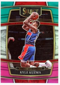 2021-22 Panini Select Green White Purple Prizms #70 Kyle Kuzma - Picture 1 of 2