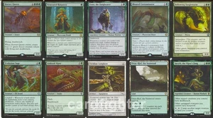 Custom Deathtouch Infect Commander EDH Deck - Fynn, the Fangbearer - Magic MTG - Picture 1 of 7
