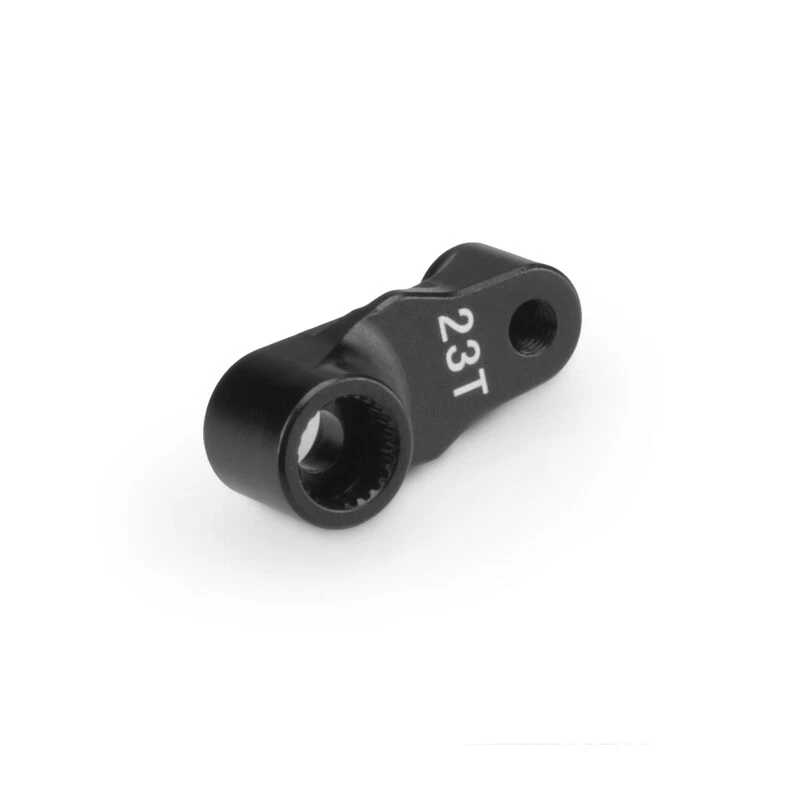 JConcepts B6/T6/SC6 Aluminum Servo Horn (23T) (Black) (JCO2851) - Image 1 of 1