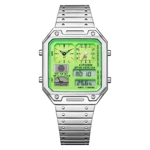 Reloj Hombre Citizen Ana-Digi Temp Acero Inoxidable JG2120-65W TiCTAC Limited Jp - Imagen 1 de 7