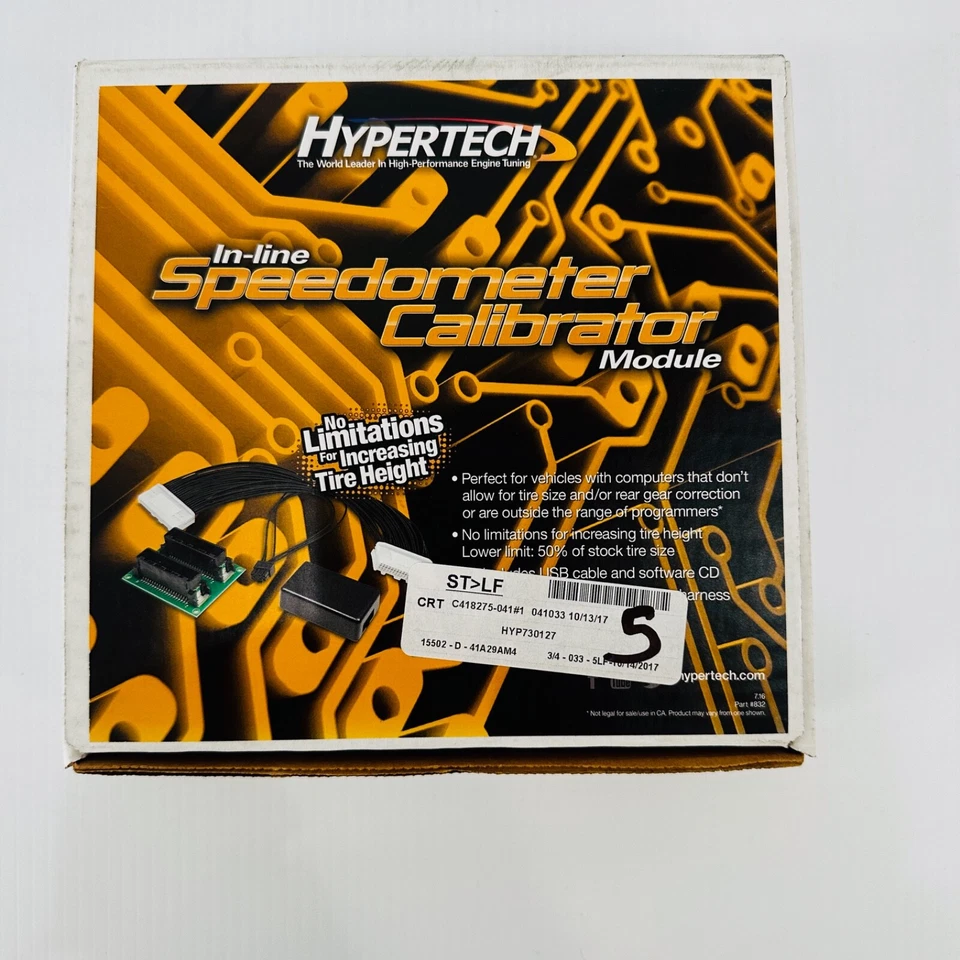 Módulo calibrador de velocímetro Hypertech para caminhões GMC 2017 #730127 - Imagem 1 de 4