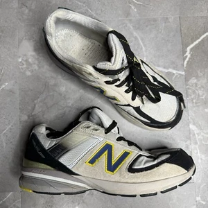 New Balance 990v5 Black Silver Suede/Leather Made In USA GC990SB5 Size 6.5 - Picture 1 of 10