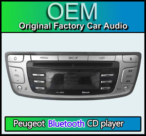 Peugeot 107 CD player radio, Peugeot DEH-2028ZC + Bluetooth and USB compatible