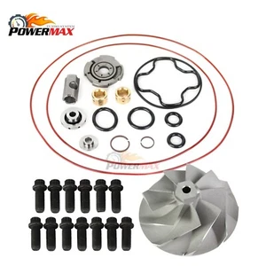 Powerstroke 7.3L GTP38 Turbo Upgrade Repair Rebuild Kit 60/80mm Compressor Wheel - Bild 1 von 9