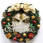Christmas Wreath Garland For Front Door Porch Wall Window Home Outside Ornament