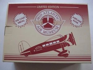 New Die Cast Metal Mid Atlantic Air Museum Airplane Bank Limited Ed. Eastwood - Picture 1 of 4