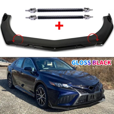 Kit de carrocería divisor alerón labial parachoques delantero para Mercedes Benz/falda lateral U+ Foto 1 de 4