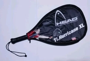Racchetta da racchetta Head Titanium Ti Hurricane XL Titanium Technology impugnatura 3 5/8 - Foto 1 di 5