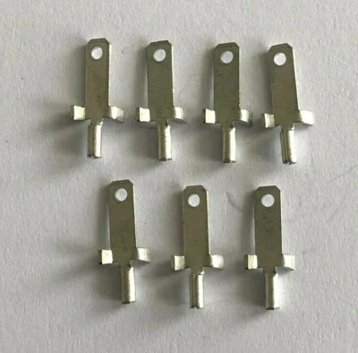 ACORN BBC MICRO MODEL B - SET 7 PICCHE CONNETTORE ALIMENTAZIONE MASCHIO SCHEDA MADRE