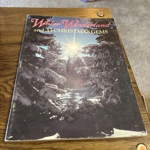Winter Wonderland and 33 Christmas Gems Songbook PVC 1975 Warner - Bild 1 von 7