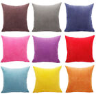 Pillow Case Corduroy Multi Color Cushion Cover Bed Home Sofa Large Pillowcase