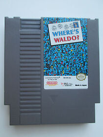Where's Waldo? (Nintendo NES, 1991) Cartridge Only--Tested (NTSC)