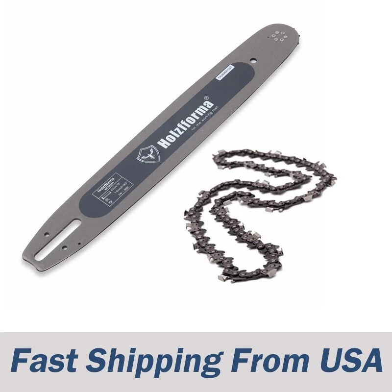 Wai Danie Lot De 2 Chaînes De Tronçonneuse Sei-ciselées De 35,6 C