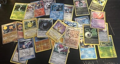 Pokemon 200 Cards Lot, Has Dark Jolteon, Alph Lithograph, Jungle Pikachu - Image 1 of 4