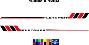 6FT Fletcher Sticker decal for powerboat, boat & watercraft - Picture 1 of 3