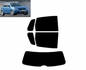 Vorgeschnittene Fensterfarbe für VW Polo 5-türig Schrägheck 2005-2008 Heckbausatz - Bild 1 von 4