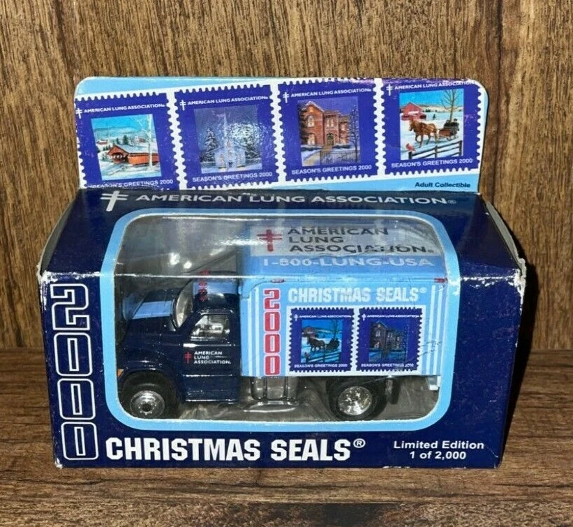 Camión American Lung Association 2000 edición limitada sellos de Navidad 1 de 2.000 Foto 1 de 1