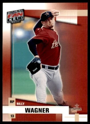 2002 DONRUSS FAN CLUB BILLY WAGNER HOUSTON ASTROS #138 - Image 1 of 2