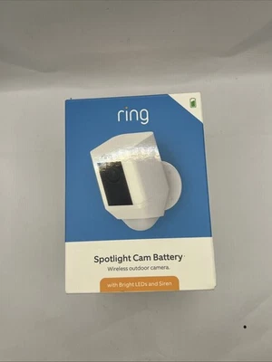 Brand New Ring Spotlight Cam Battery-Powered Security Camera - Image 1 of 4