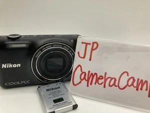 N MINT Nikon COOLPIX S6600 Digital Camera black color 16.0MP 1562 - Picture 1 of 20