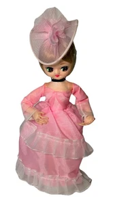 Vintage Bradley Big Eye Doll Pink Dress Korea - Picture 1 of 12