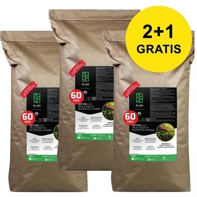 CARBOZERO Biochar 60L - Azione 2+1 OMAGGIO (carbone vegetale) - Terra Preta, ammendante