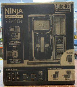 (I4225) Ninja Coffee Bar System Coffee Maker Glass Carafe Hot Iced Coffee CF090 - Picture 1 of 2